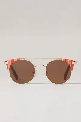 Palma Aviator Sunglasses | Rent the Runway