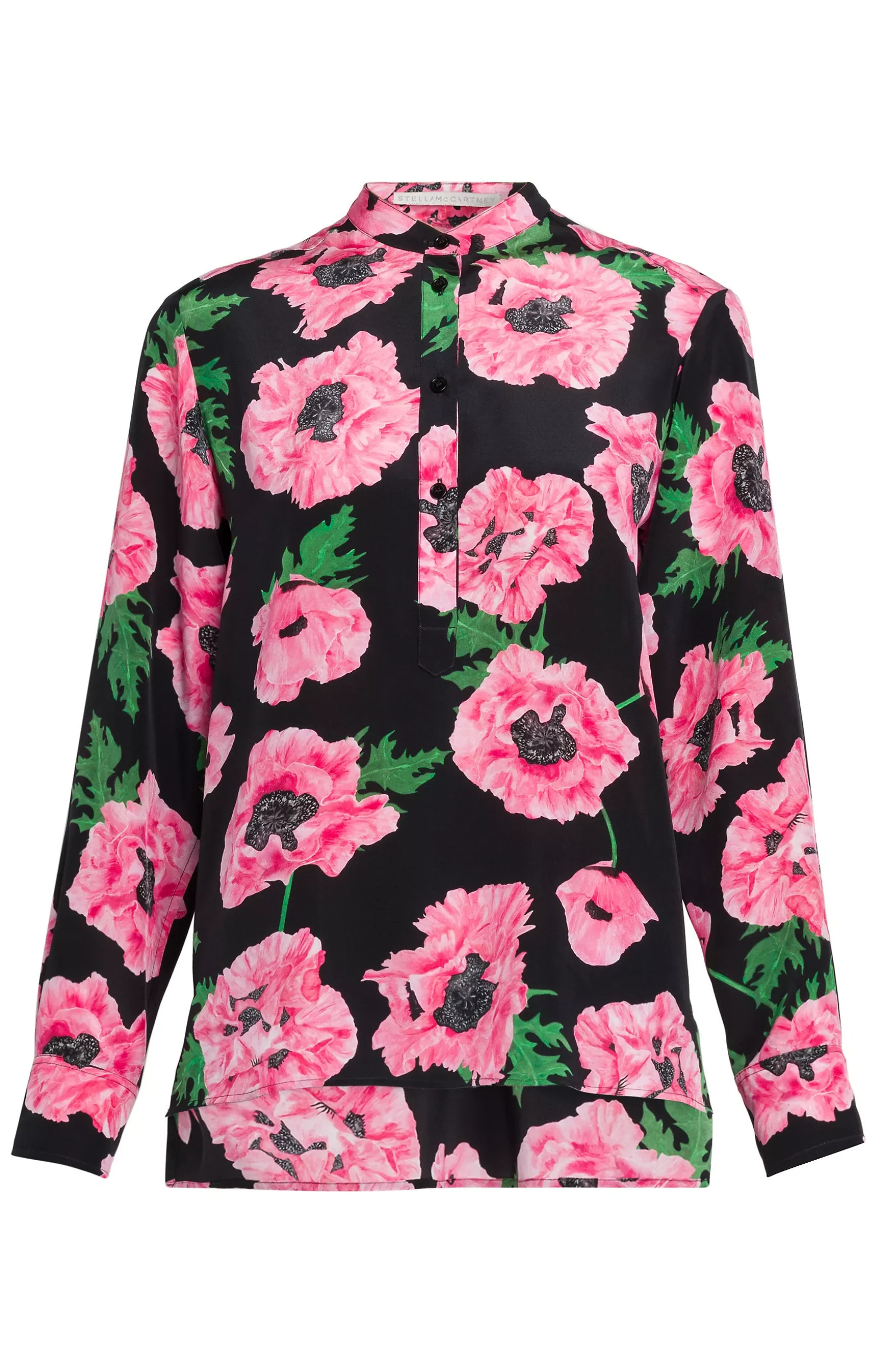 Iconic Poppy Print Shirt | Ludivine