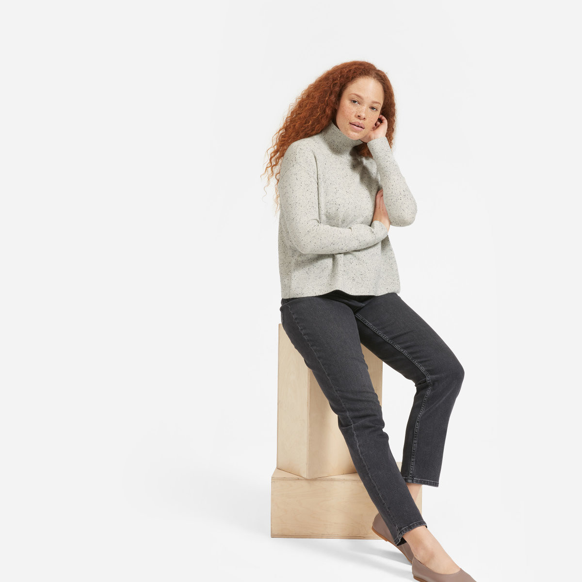 The Cashmere Square Turtleneck | Everlane