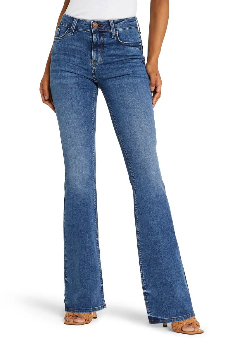 Amelie Mid Rise Flare Jeans | Nordstrom