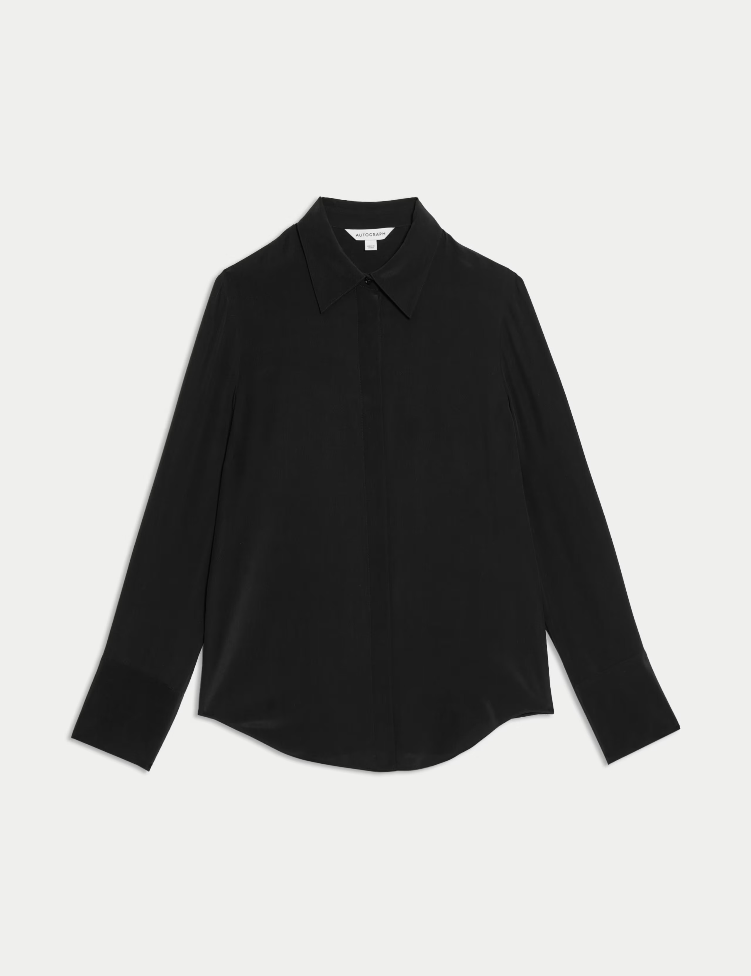 Pure Silk Collared Shirt | Marks & Spencer (UK)