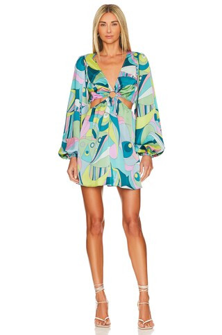 Show Me Your Mumu Go Out Cut Out Mini Dress in Go Go Luxe from Revolve.com | Revolve Clothing (Global)