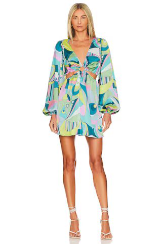 Show Me Your Mumu Go Out Cut Out Mini Dress in Go Go Luxe from Revolve.com | Revolve Clothing (Global)