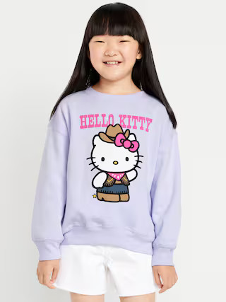 Oversized Licensed Graphic Tunic Sweatshirt for Girls | Old Navy (US)