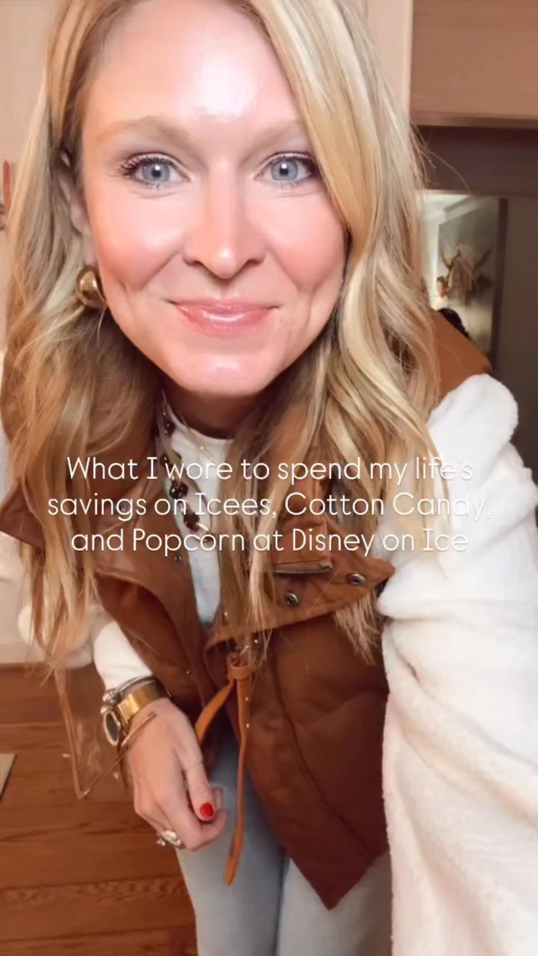 But seriously - $20 snowcones?! But it was worth the memories! Wore the coziest fleece top with my favorite jeans for ultimate comfort and warmth! 🙌🏻

#disney #disneyonice #walmartfashion #walmartfinds #cozyseason #liketkit #ltk