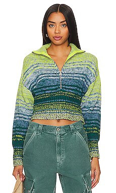 525 Alexa Sweater in Indigo Multi from Revolve.com | Revolve Clothing (Global)