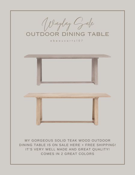 My beautiful outdoor dining table on sale right now!

#LTKHome #LTKStyleTip #LTKSaleAlert