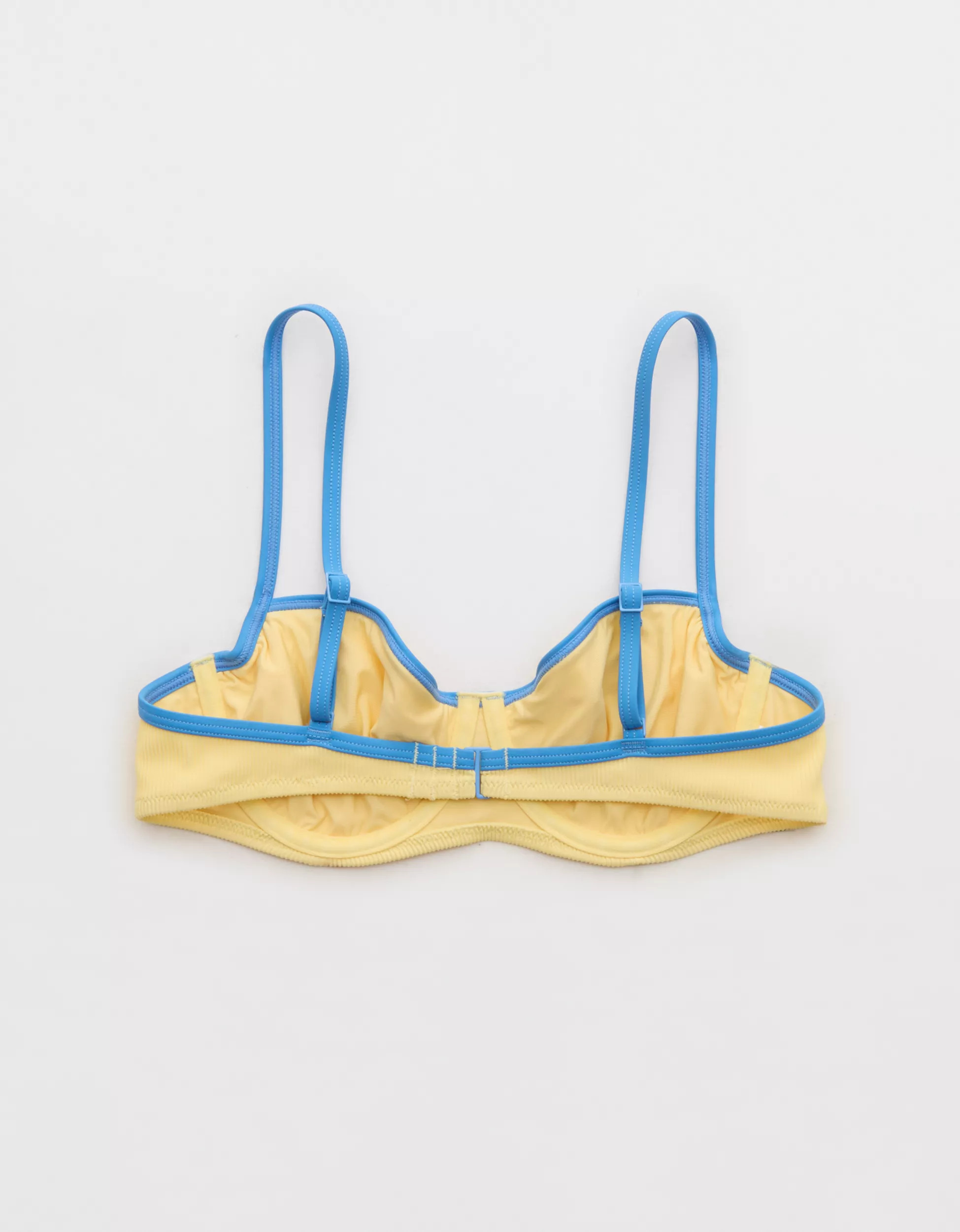 Aerie Unlined Underwire Ribbed Bikini Top | Aerie