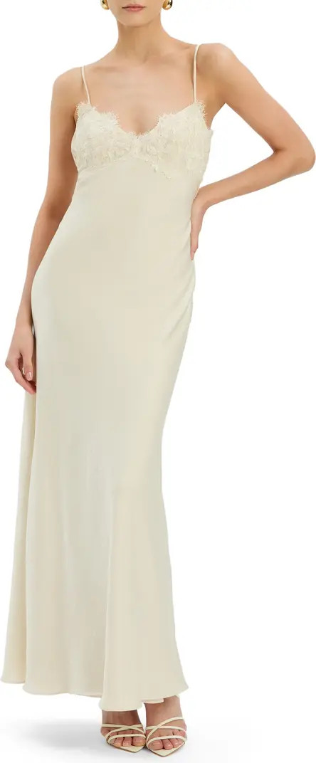 Elisan Lace Trim Slipdress | Nordstrom