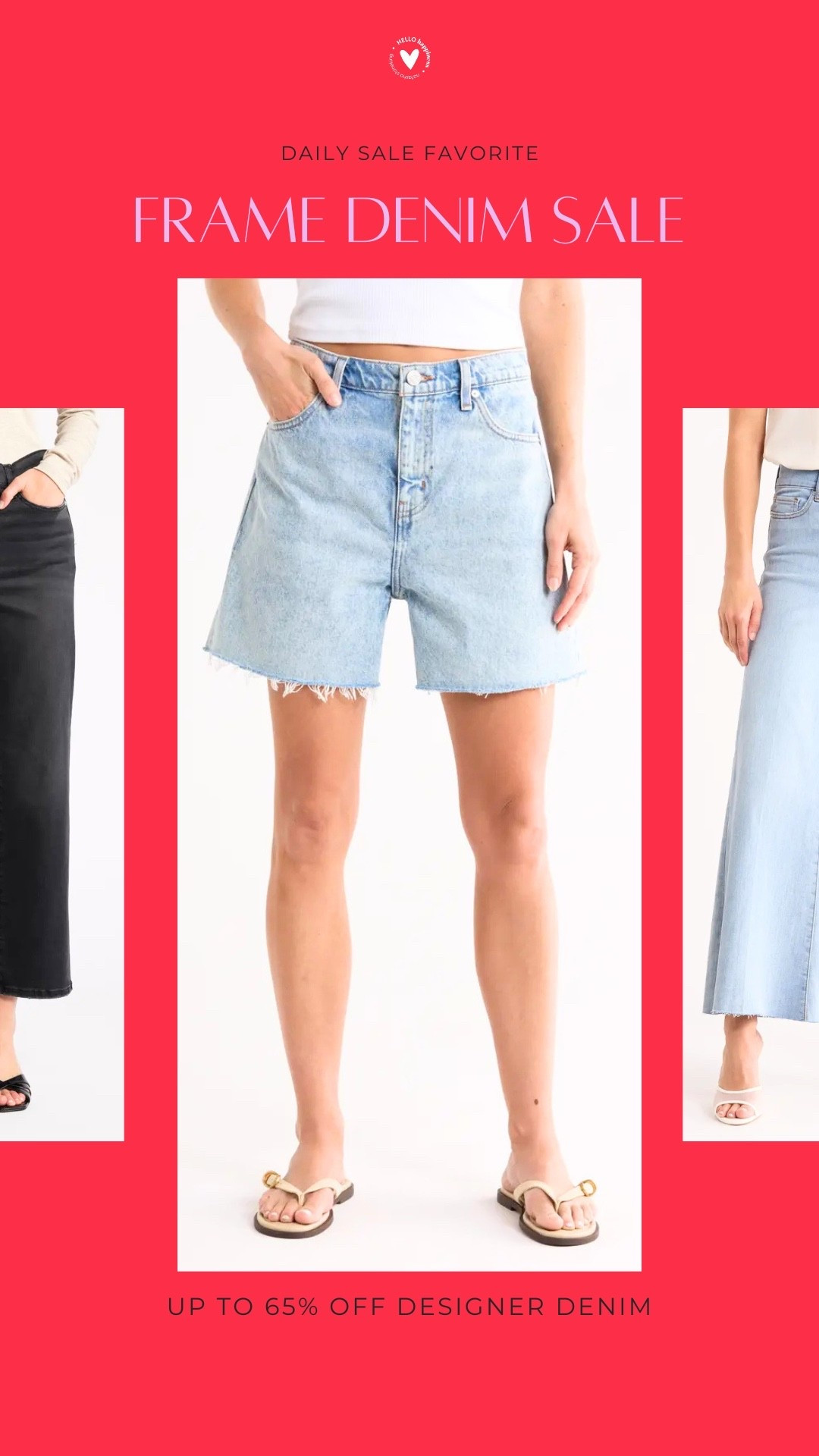 Designer denim for less 👖✨ Up to 65% off my favorite FRAME styles!

#LTKootd #LTKSaleAlert