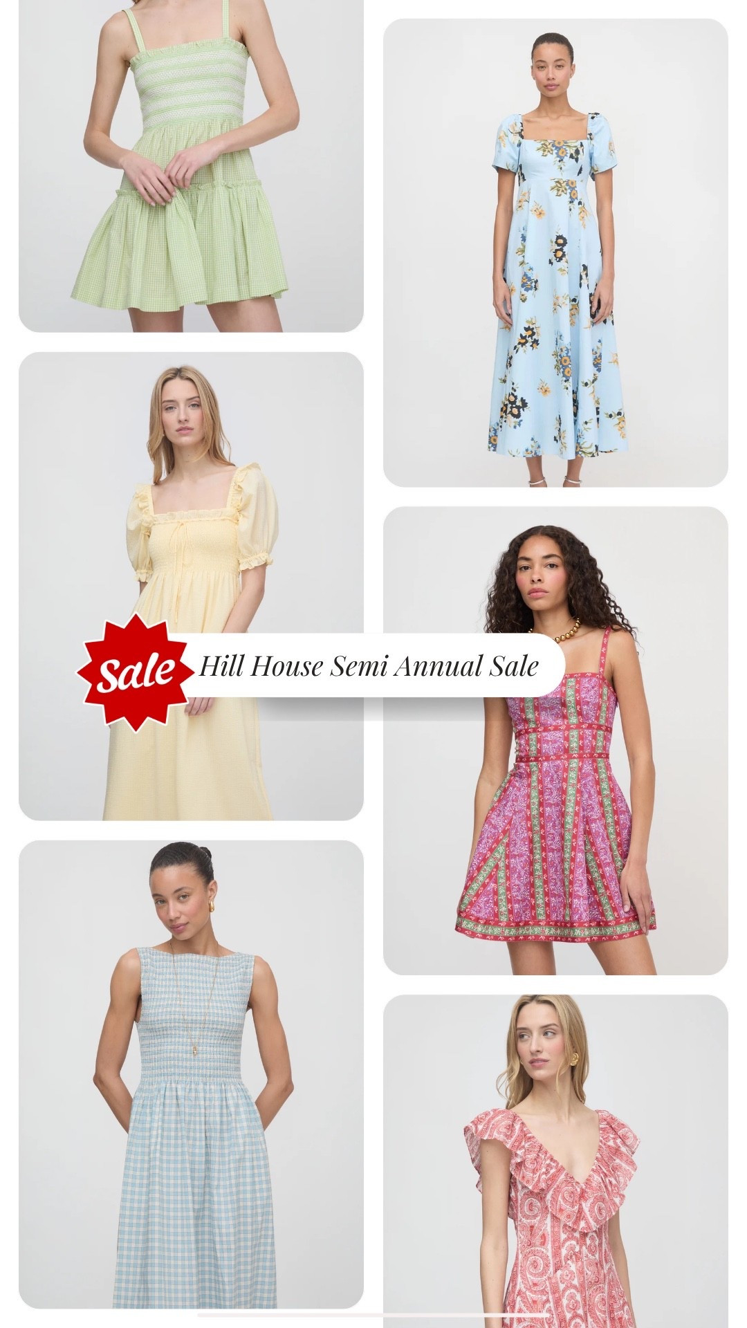The @hillhousehome Semi Annual Sale is live! 20% off my favorite summer dresses! I’ve even been wearing them throughout my pregnancy & they’re so great for postpartum as well💛



Seasonal sale, summer discounts, Hill House, midi dress, mini dress, outfit inspo, gingham, stripes, butter yellow

#LTKSaleAlert #LTKSeasonal