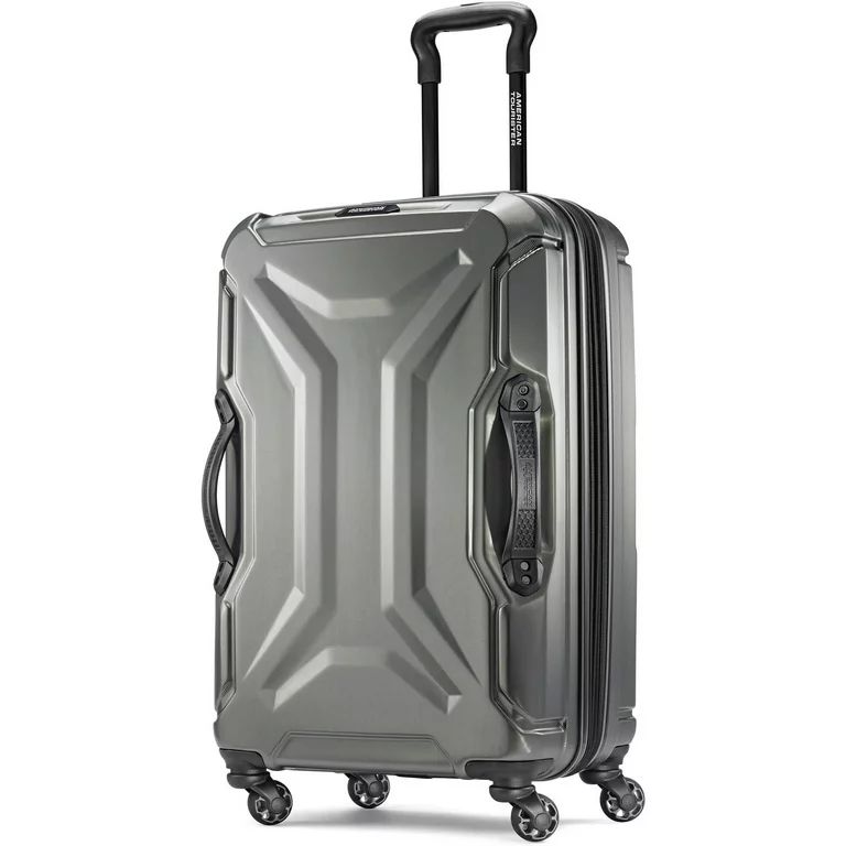 American Tourister Cargo Max 28" Hardside Large Checked Spinner Luggage Single Piece - Olive | Walmart (US)