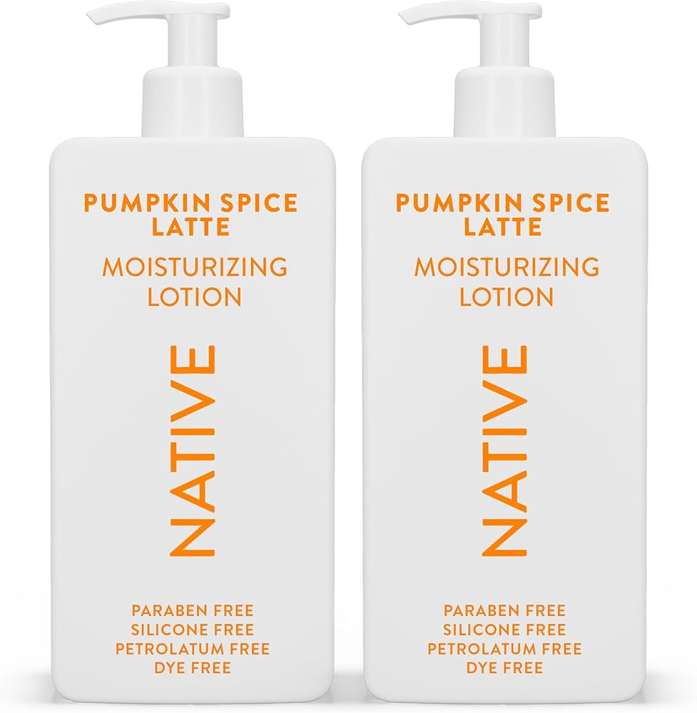 Native Body Lotion with Naturally Derived Ingredients - Pumpkin Spice Latte - Silicone, Paraben, ... | Amazon (US)