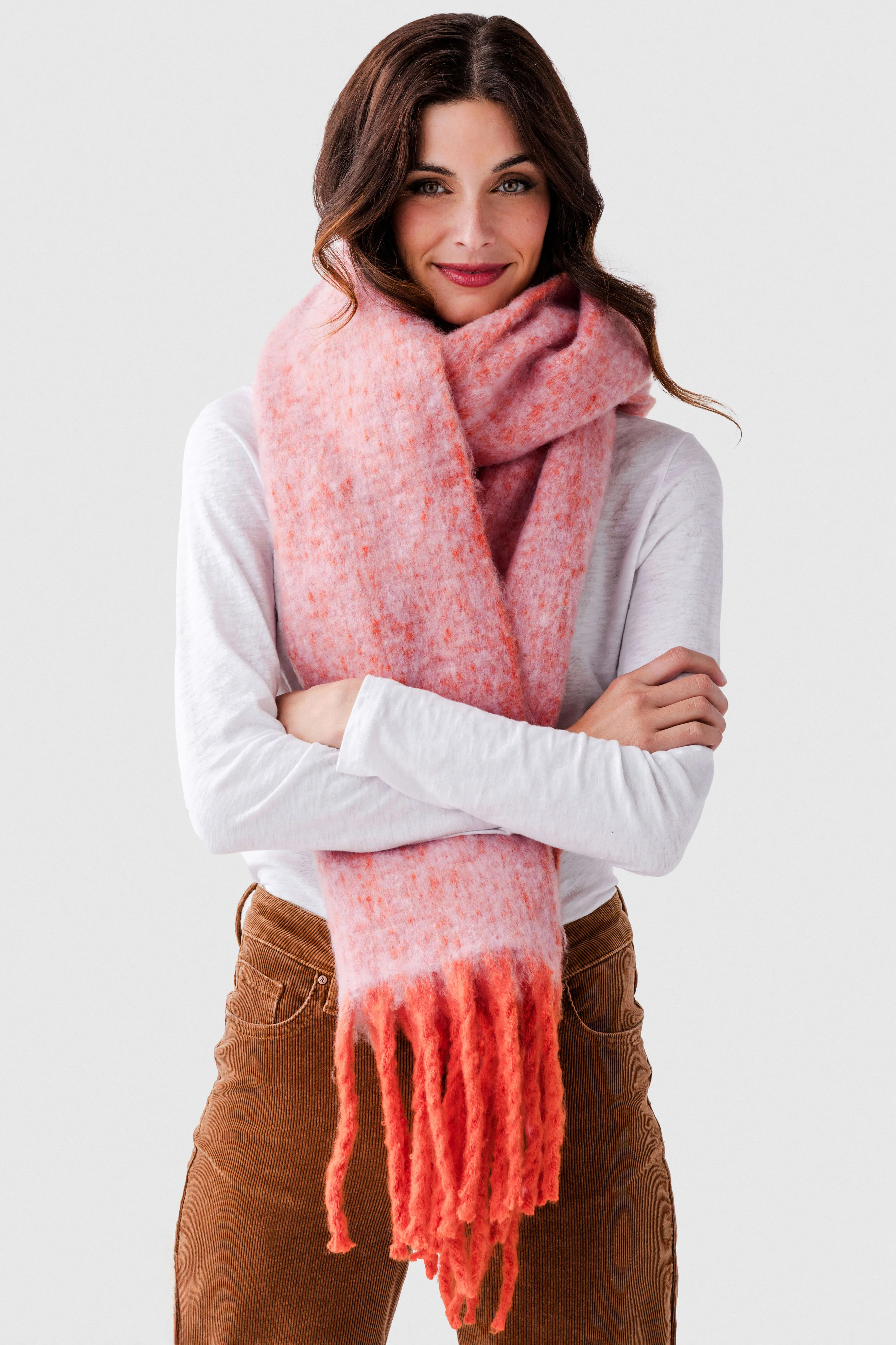 Free People Winter Chill Blanket Scarf | Social Threads