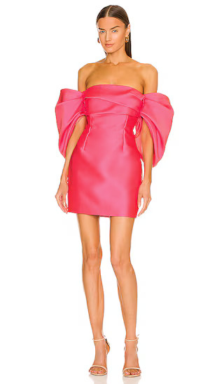 Elina Mini Dress in Ultra Pink | Revolve Clothing (Global)