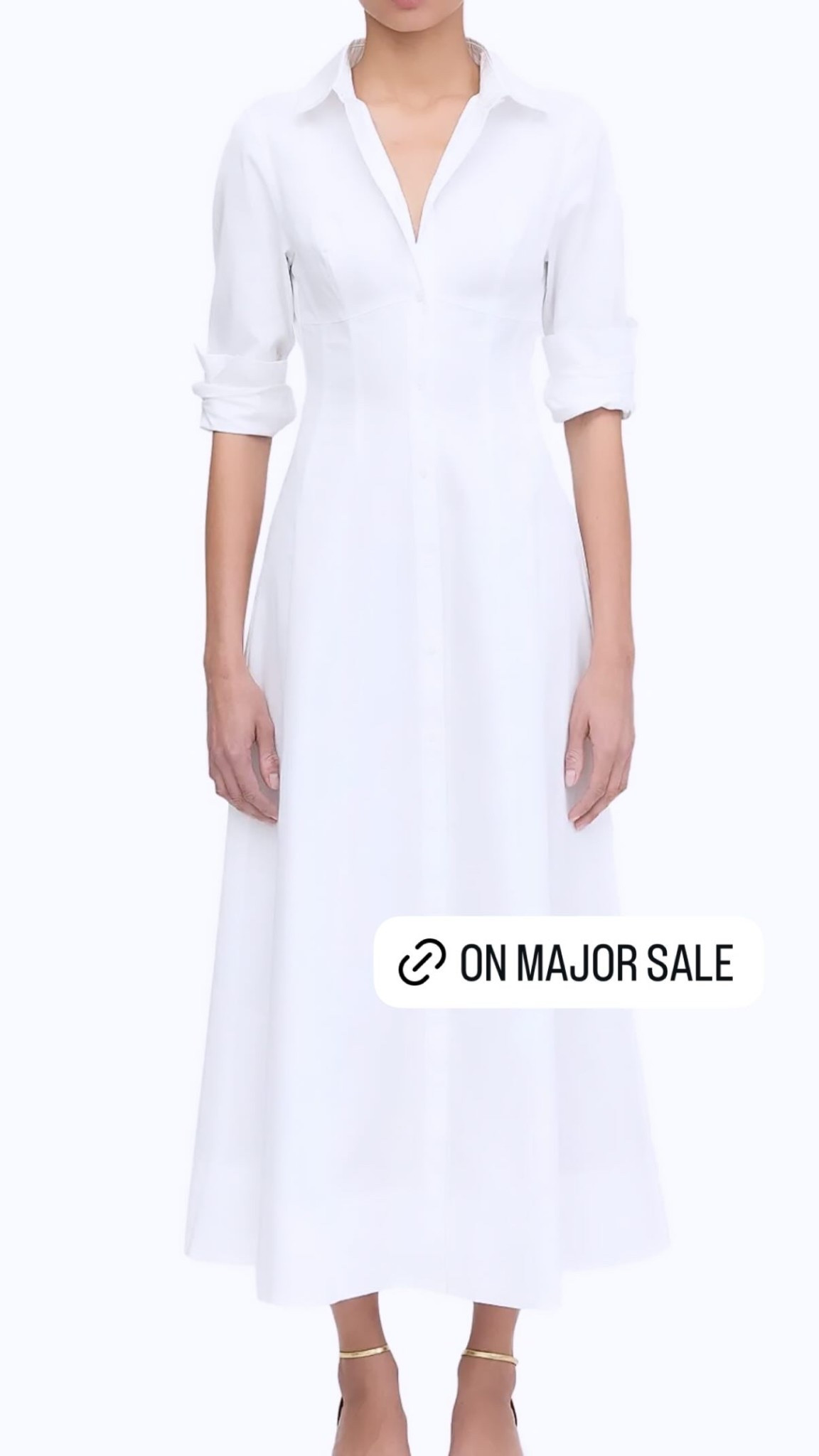 White shirt dress.

#LTKstorytime #LTKSeasonal #LTKTravel