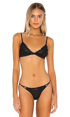 KAT THE LABEL Boston Bralette in Black from Revolve.com | Revolve Clothing (Global)