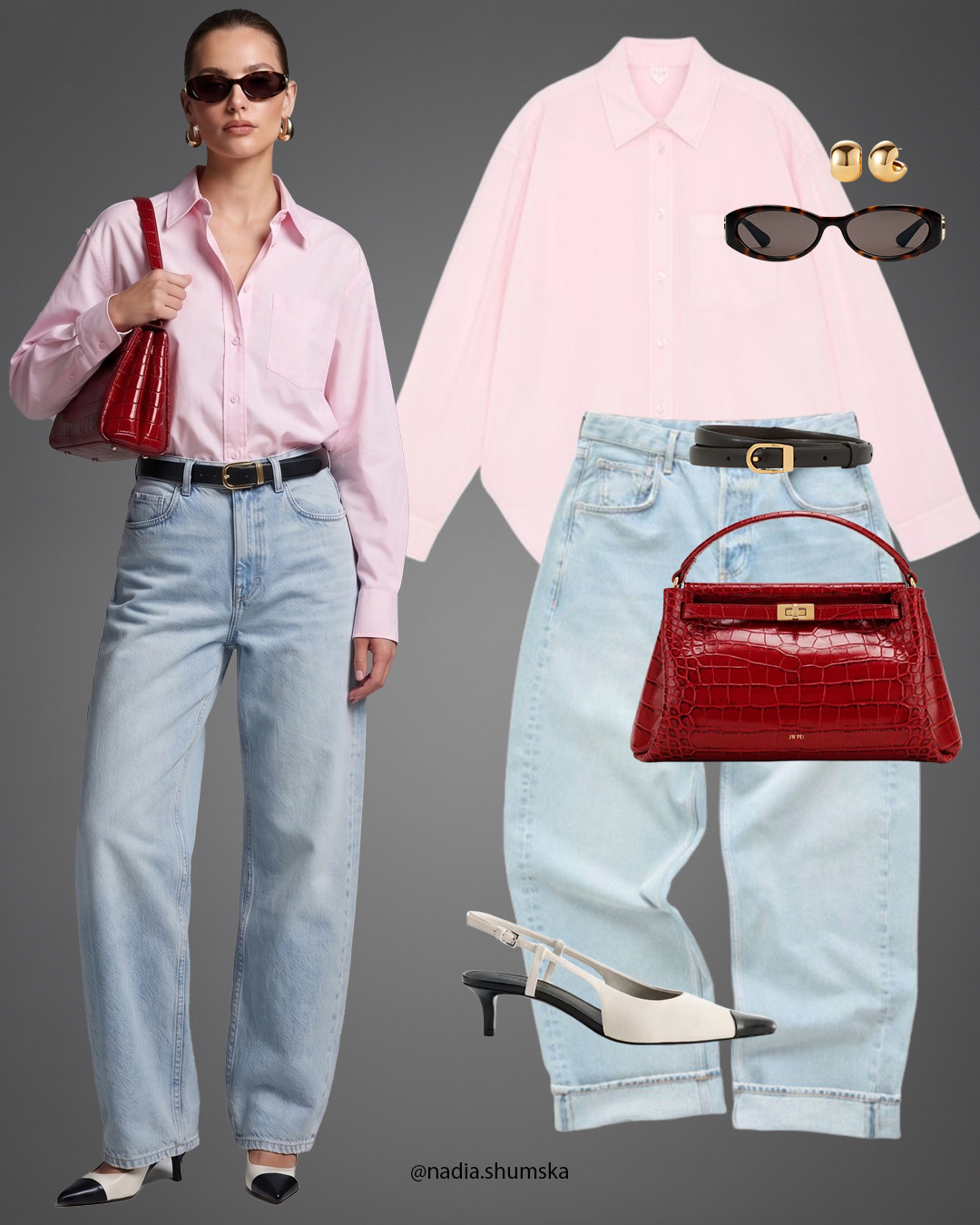 Light blue jeans outfit✨ #LTKstyletip #LTKshoetrend #LTKbag #LTKfind #LTKcapsule

 

 