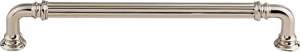 Chareau Reeded 7" Center Bar Pull Finish: Polished Nickel | Amazon (US)