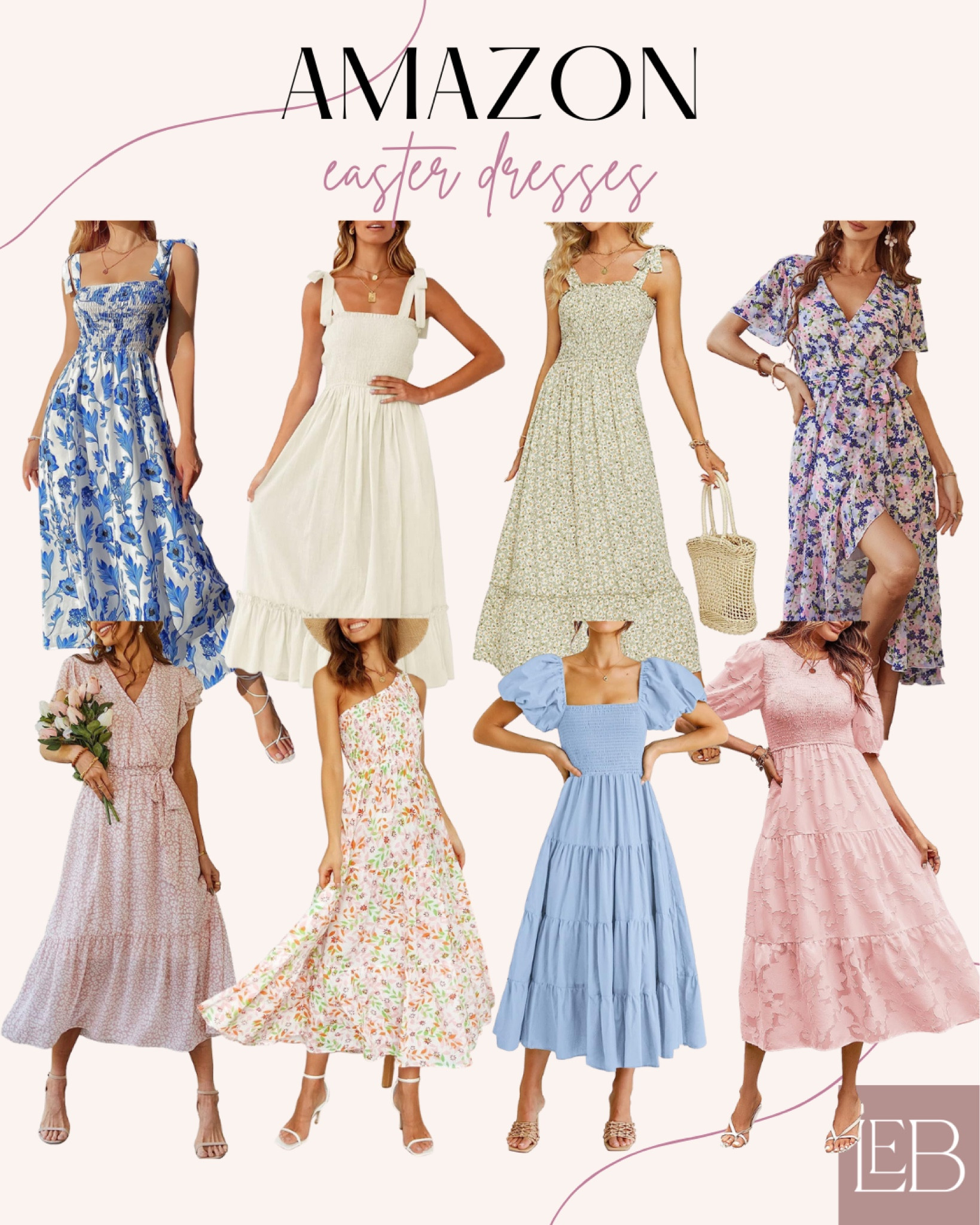 Amazon Easter Dresses! 

Easter. Dresses. Spring fashion. Womens fashion. Spring dresses. Amazon dresses. Amazon fashion. For her. 

#LTKstyletip #LTKsalealert #LTKFind