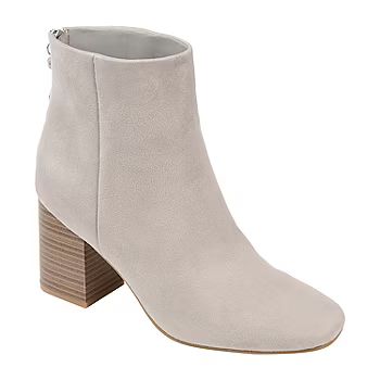 Journee Collection Womens Audrina Stacked Heel Booties | JCPenney