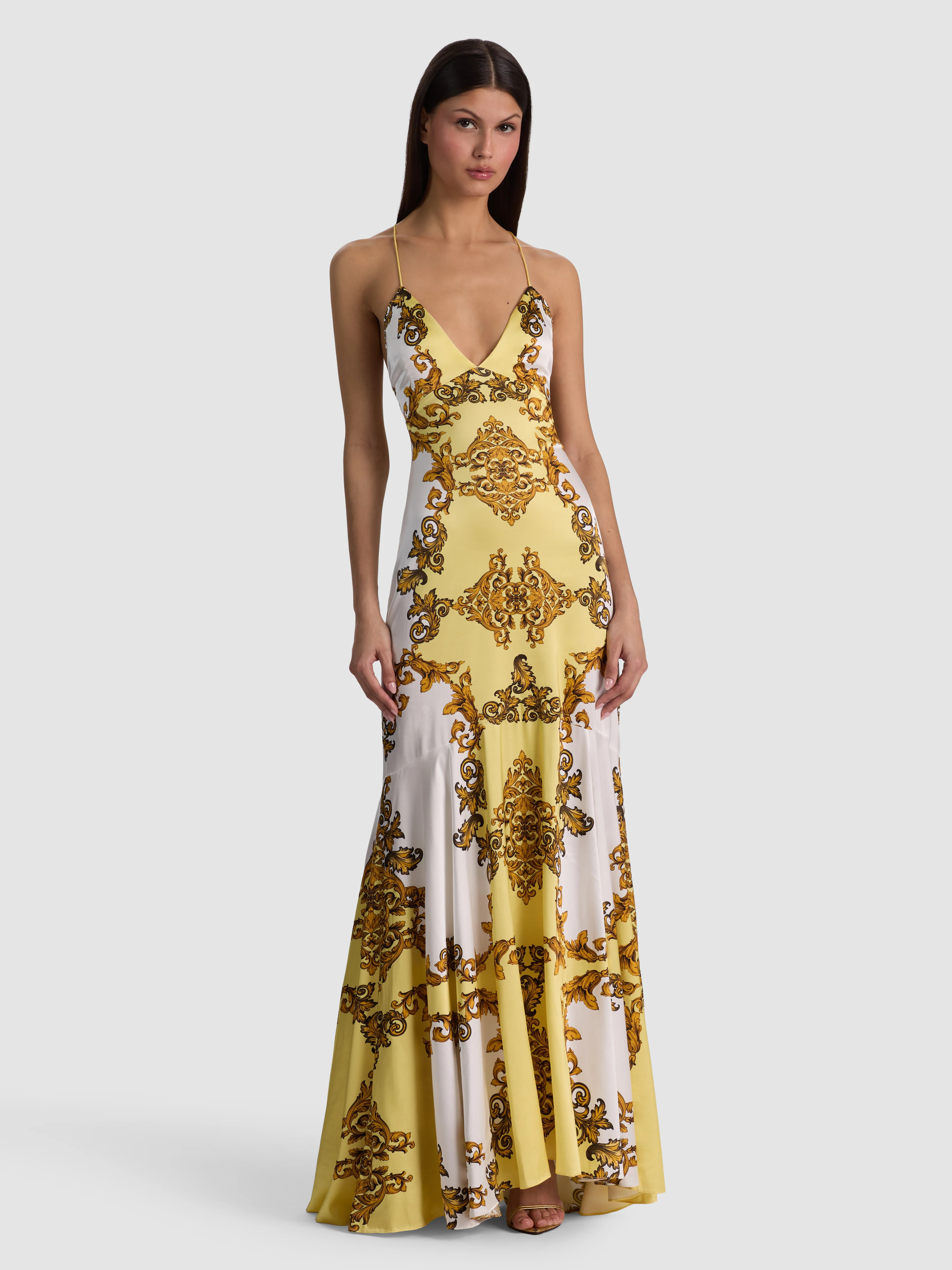 alice + olivia MILTA MERMAID SLIP DRESS | Alice + Olivia