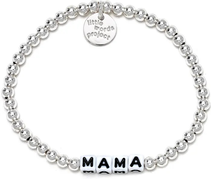 Mama Beaded Stretch Bracelet | Nordstrom