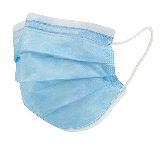 Single Use Disposable Face Mask (Pack of 50), Blue | Amazon (US)