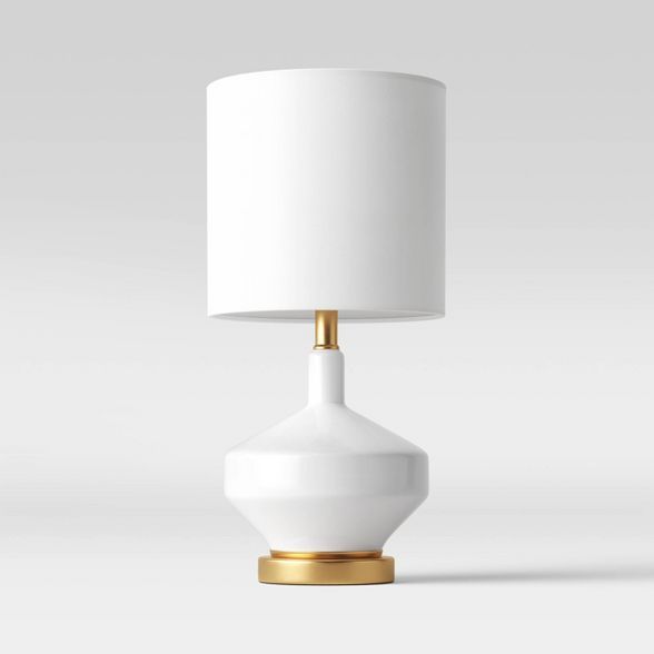 Large Assembled Genie Glass Table Lamp (Includes LED Light Bulb) White - Project 62™ | Target