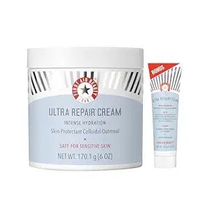 First Aid Beauty Ultra Repair Cream Intense Hydration Moisturizer for Face and Body – Strengthe... | Amazon (US)