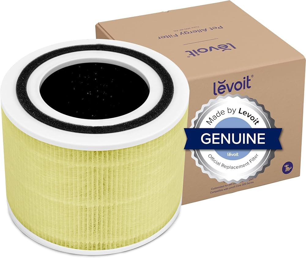 LEVOIT Core 300 Air Purifier Pet Allergy Replacement Filter, 3-in-1 Filter, Efficiency Activated ... | Amazon (US)