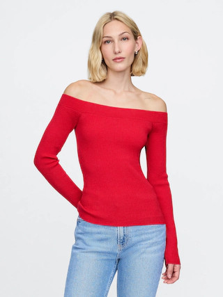 Off-Shoulder Sweater Top | Gap | Gap (US)