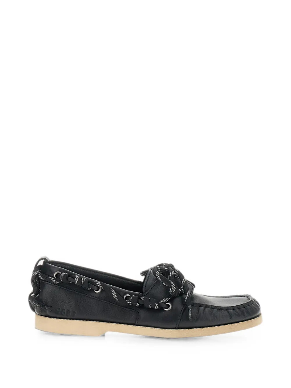 lace-up leather loafers | Farfetch Global