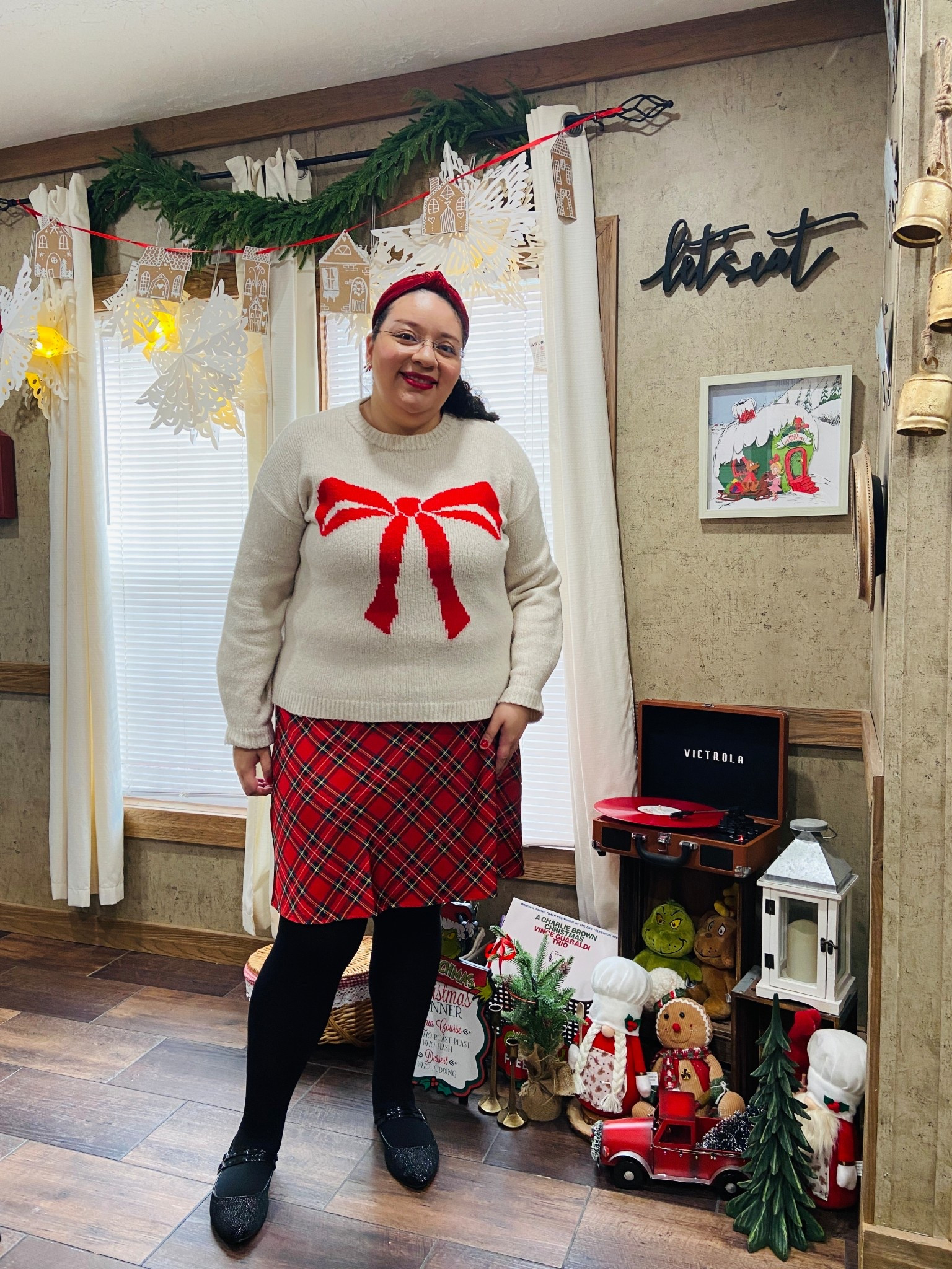 Christmas OOTD 🎄 

#LTKdayinmylife #LTKootd #LTKHoliday