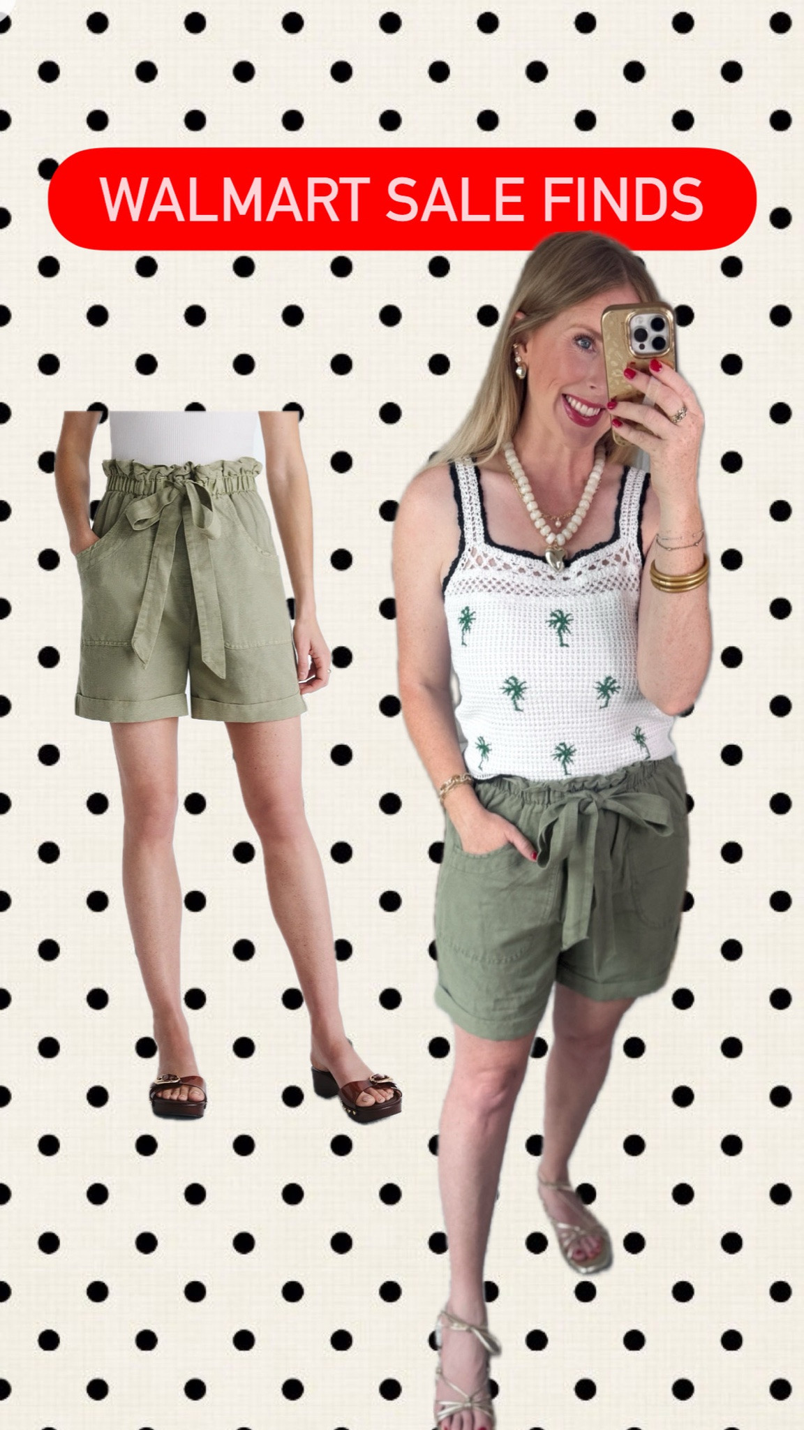 Walmart sale find! Paperbag waist shorts

#LTKootd #LTKSaleAlert