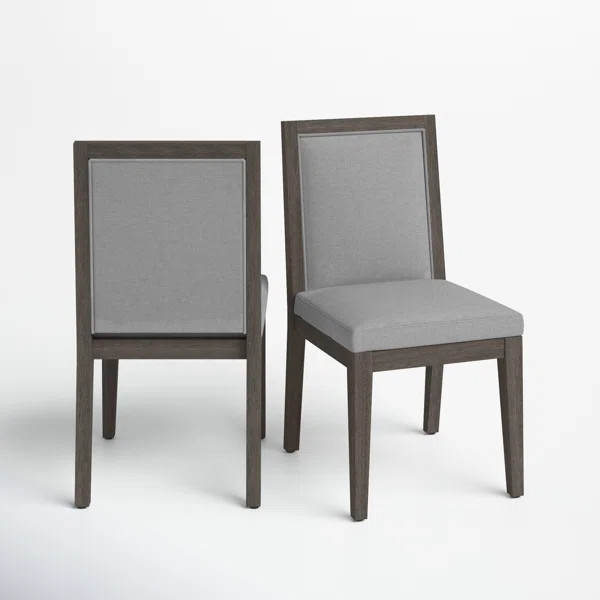 Shirleen Upholstered Side Chair in French Roast (Set of 2) | Wayfair North America
