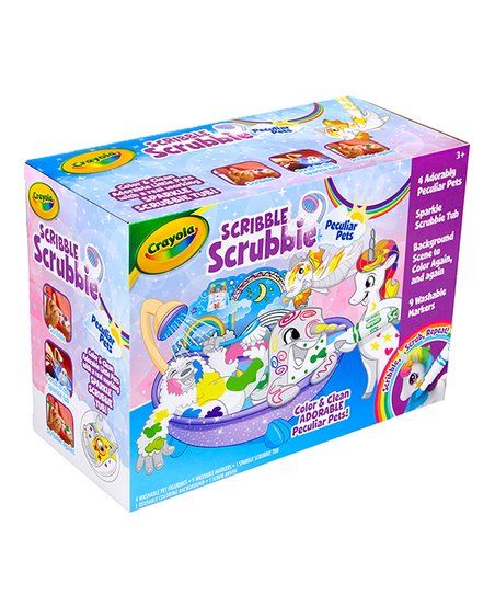 Crayola Scribble Scrubbie Peculiar Pets Washable Play Set | Zulily