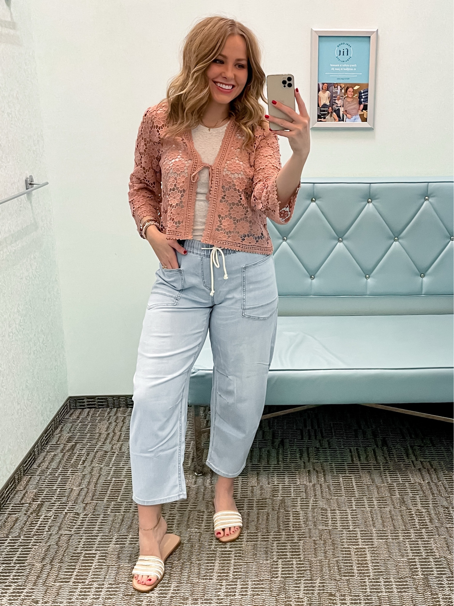 Barrel jeans makes for easy elevated spring outfit  

#LTKSpringSale #LTKgrwm #LTKootd