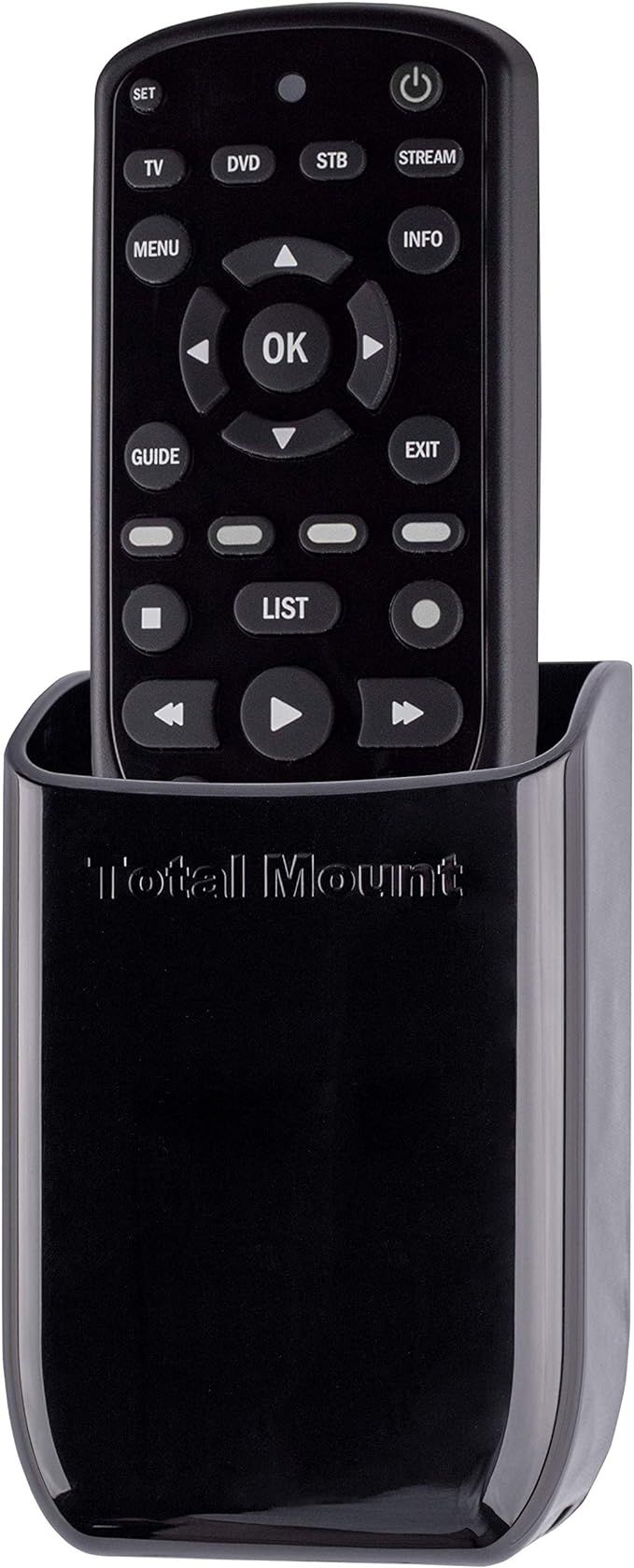 TotalMount Hole-Free Remote Holder – Eliminates Need to Drill Holes in Your Wall (Black, Quanti... | Amazon (US)