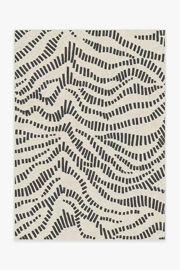 Naila Black Rug | Ruggable