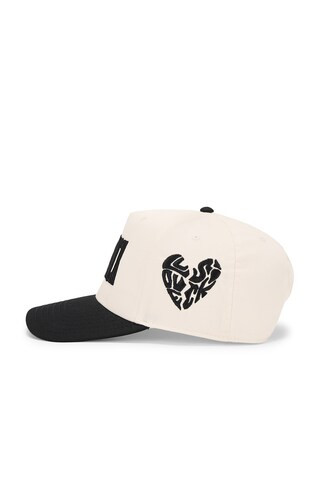 Logo Snapback Cap in Cream & Black | Revolve Clothing (Global)
