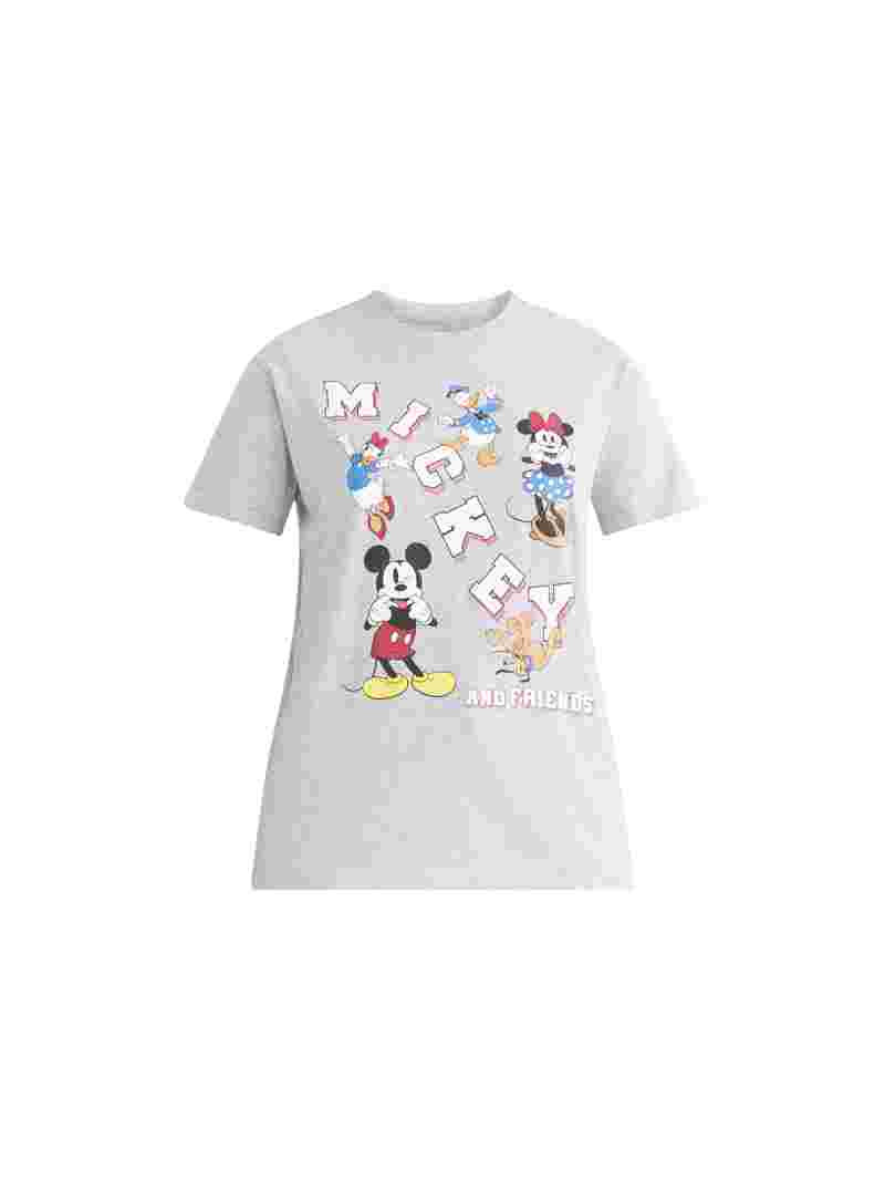 Mickey and Friends Women's Graphic Tee with Short Sleeves, Sizes XXS-XXL | Walmart (US)