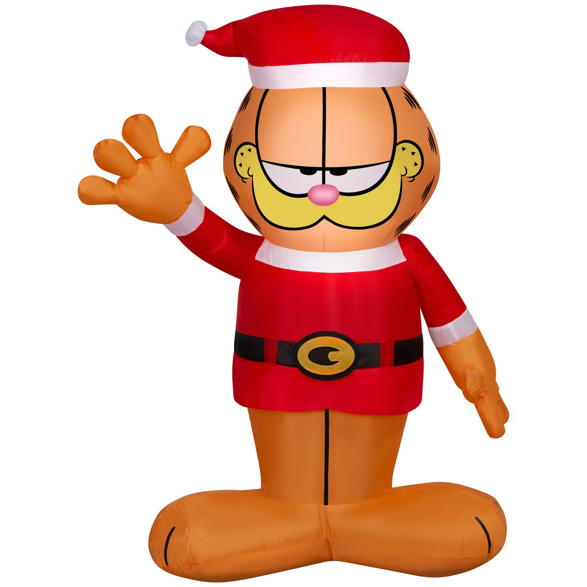 Gemmy Christmas Inflatable Garfield in Santa Suit, 3.5 ft Tall, Multi | Target