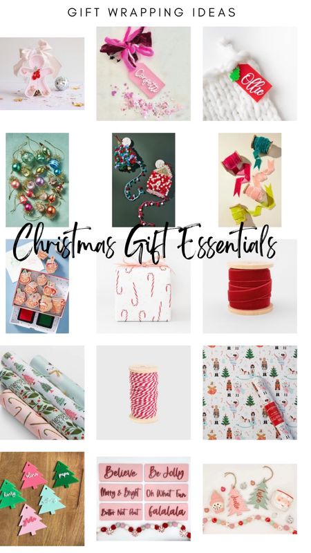 🎄Gift Wrapping Essentials ✨

#giftwrapping #gifttags #LTKgiftguide

#LTKCyberweek #LTKHoliday #LTKGiftGuide