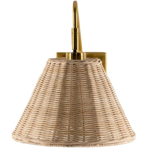 Surya Cerro Natural 15 Inch One Light Wall Sconce Crr 001 | Bellacor | Bellacor