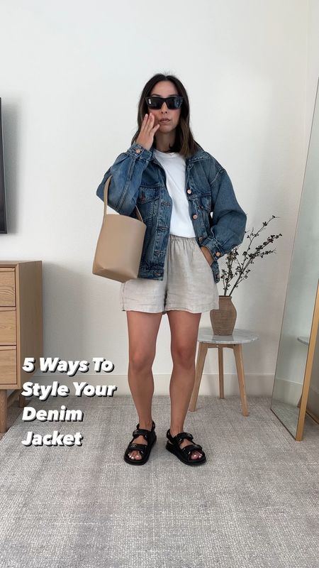 5 ways to style your denim jacket. These are all versatile transitional looks. 

This is the BEST denim jacket!!! Wearing the xs 

Jean jacket, petite style 

#LTKStyleTip #LTKSeasonal