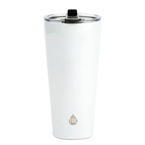 TAL Stainless Steel Tumbler 25 fl oz, White Shimmer | Walmart (US)