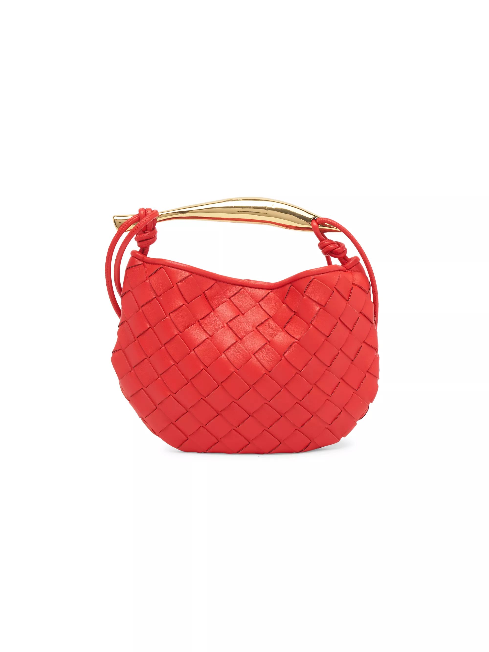 Mini Sardine Intrecciato Leather Shoulder Bag | Saks Fifth Avenue