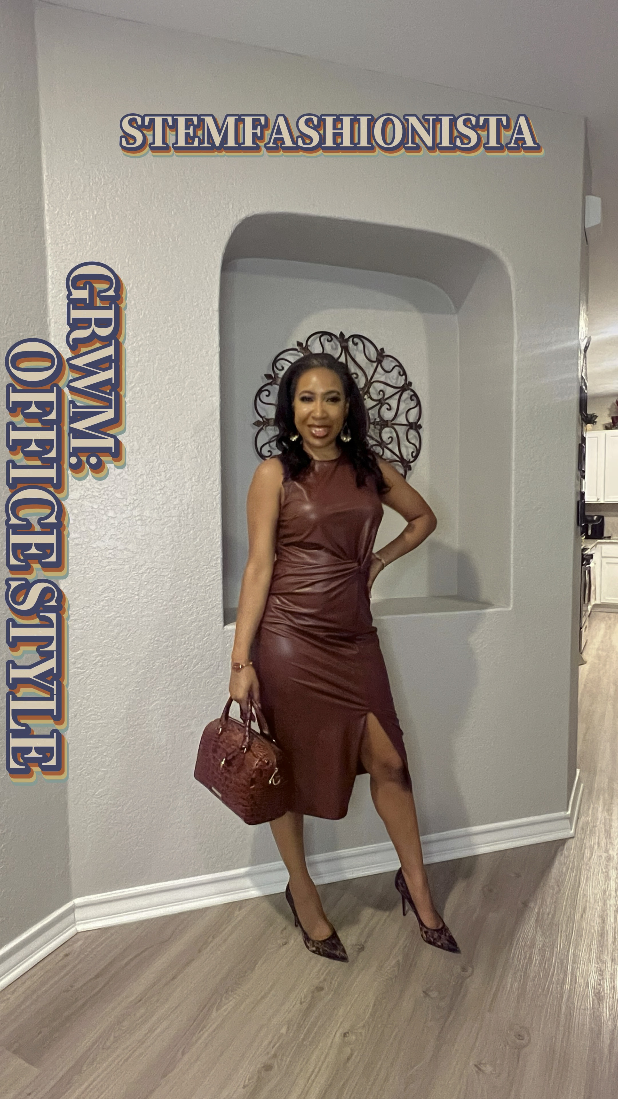 Who says workwear can't be fierce? Loving this faux leather sheath dress! 🔥 

#BossBabe #WorkOutfit #FauxLeather #Brahmin

#LTKfindsunder50 #LTKworkwear #LTKstyletip