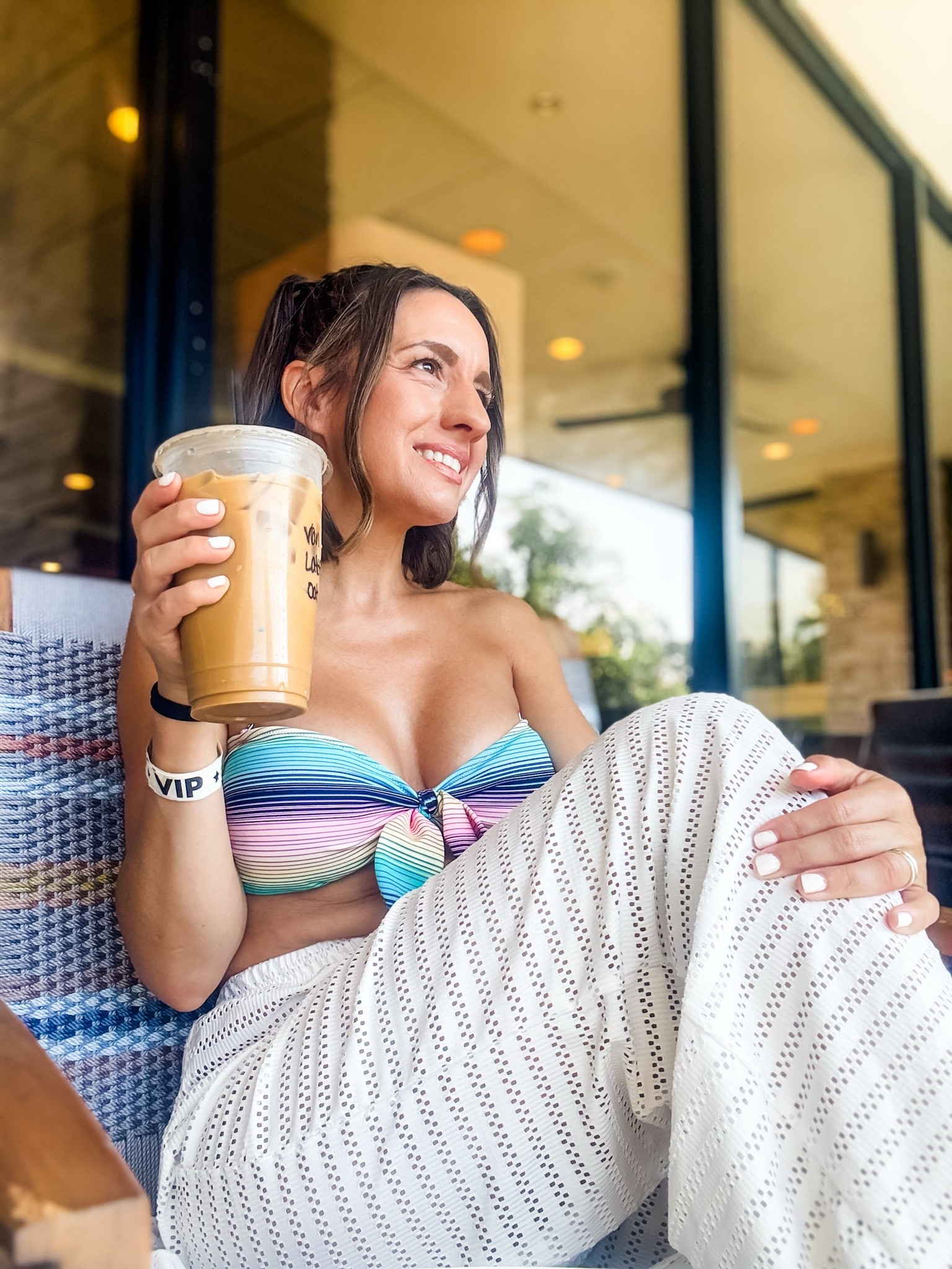 Who says a swim cover up is only for the pool?
One of my favorite petite style tricks is finding pieces that work for more than one occasion. This swim cover up doubles as a chic pair of flowy pants when paired with the right top and wedge sandals , making it perfect for grabbing coffee, vacation mornings, brunch, or a summer date.

If you’re looking for versatile petite fashion or summer outfit ideas, this is one you’ll wear again and again.

Everything is linked in my LTK. 🤍

#PetiteFashion #SummerOutfit #SwimCoverUp #VacationStyle #CoffeeRunStyle #PetiteStyle #LTKFinds #Over40Style #EverydayStyle

#LTKOver40 #LTKPetite #LTKSwim